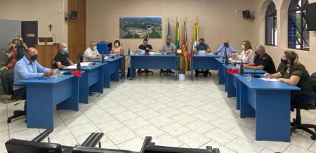 Vereadores aprovam dois projetos na última sessão plenária de 2020